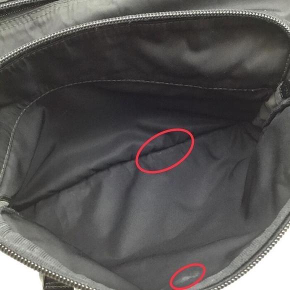 Prada Shoulder Black Nylon Bag Crossbody - Picture 12 of 16